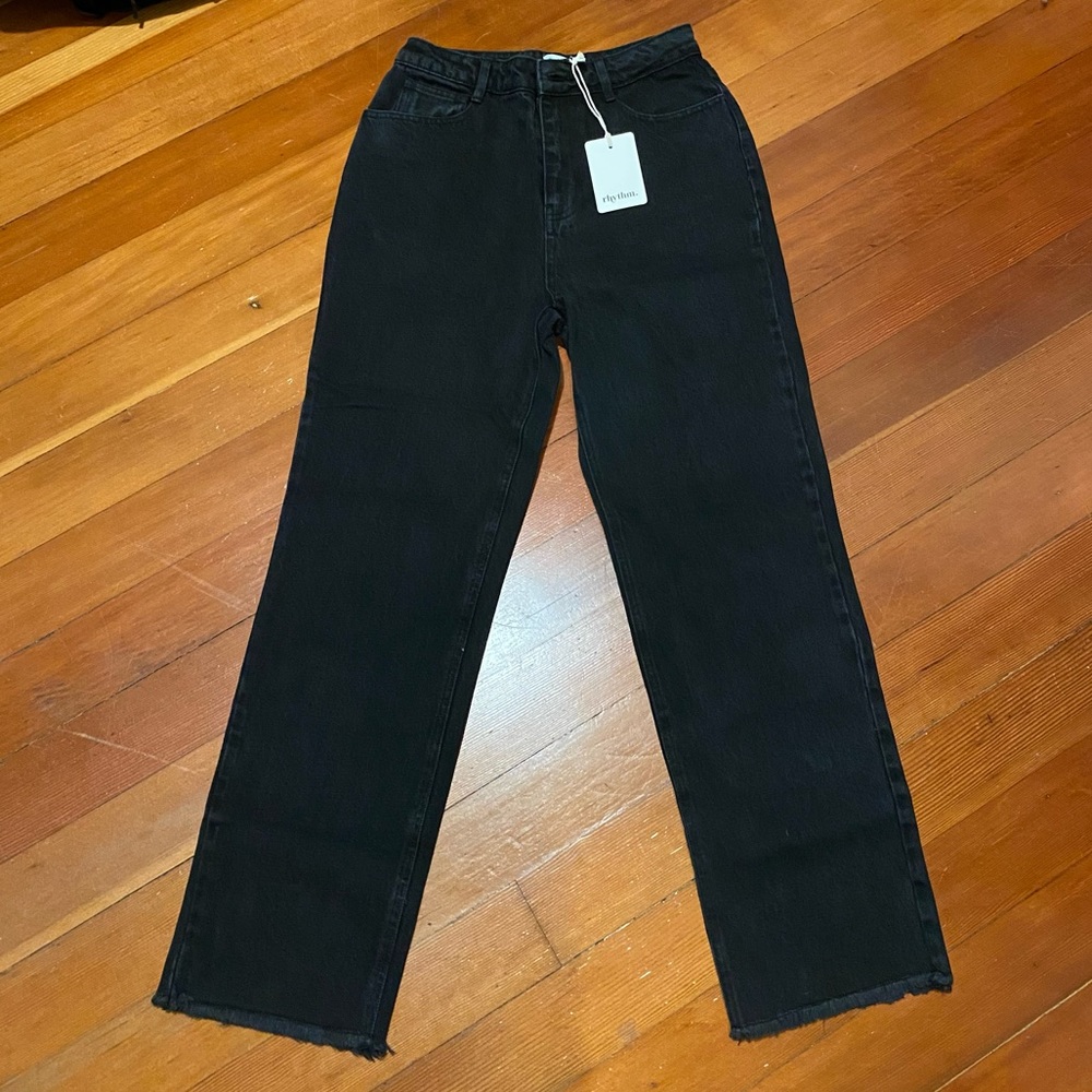 Rhythm Straight Leg Cropped Jean